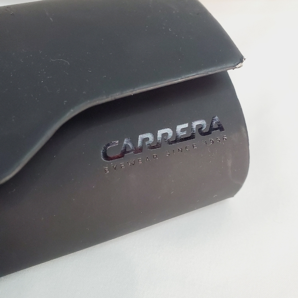 CARRERA Unisex Flexible hard shell logo Eyewear case black for Sunglasses - Picture 7 of 7